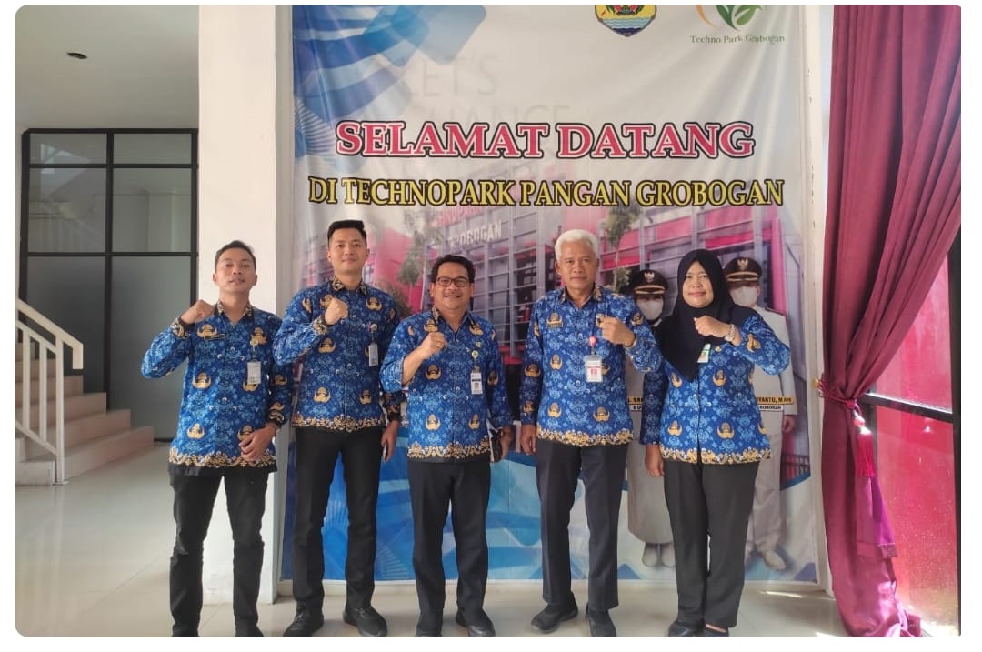 Kunjungan BRIDA Provinsi Jawa Tengah ke Teknopark Pangan Grobogan
