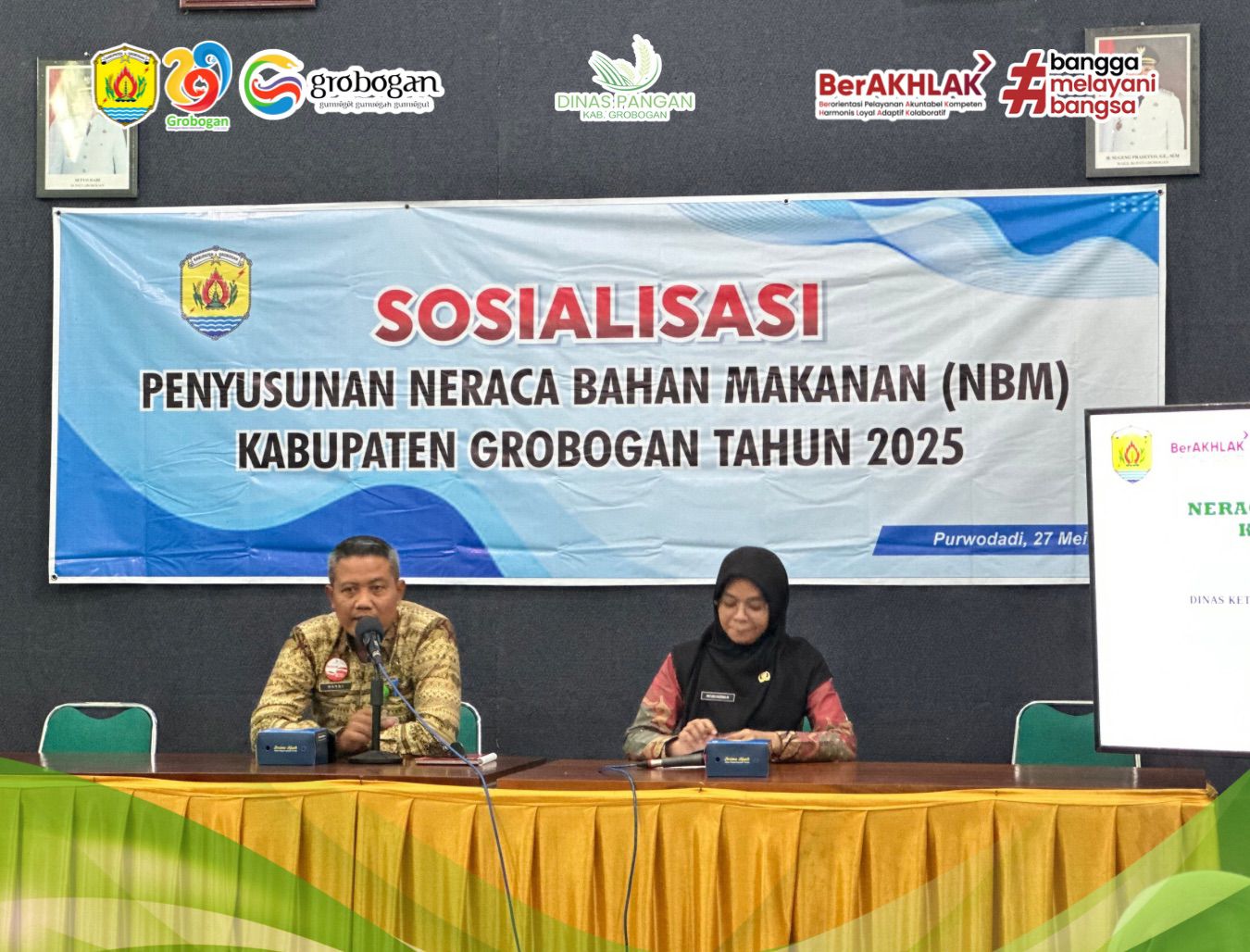 Dinas Ketahanan Pangan Grobogan Gelar Sosialisasi Penyusunan Neraca Bahan Makanan